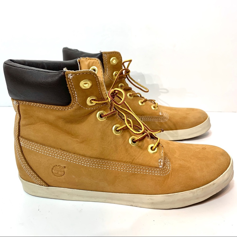 Timberland Dausette Sneaker Boot Wheat 8.5 Wide